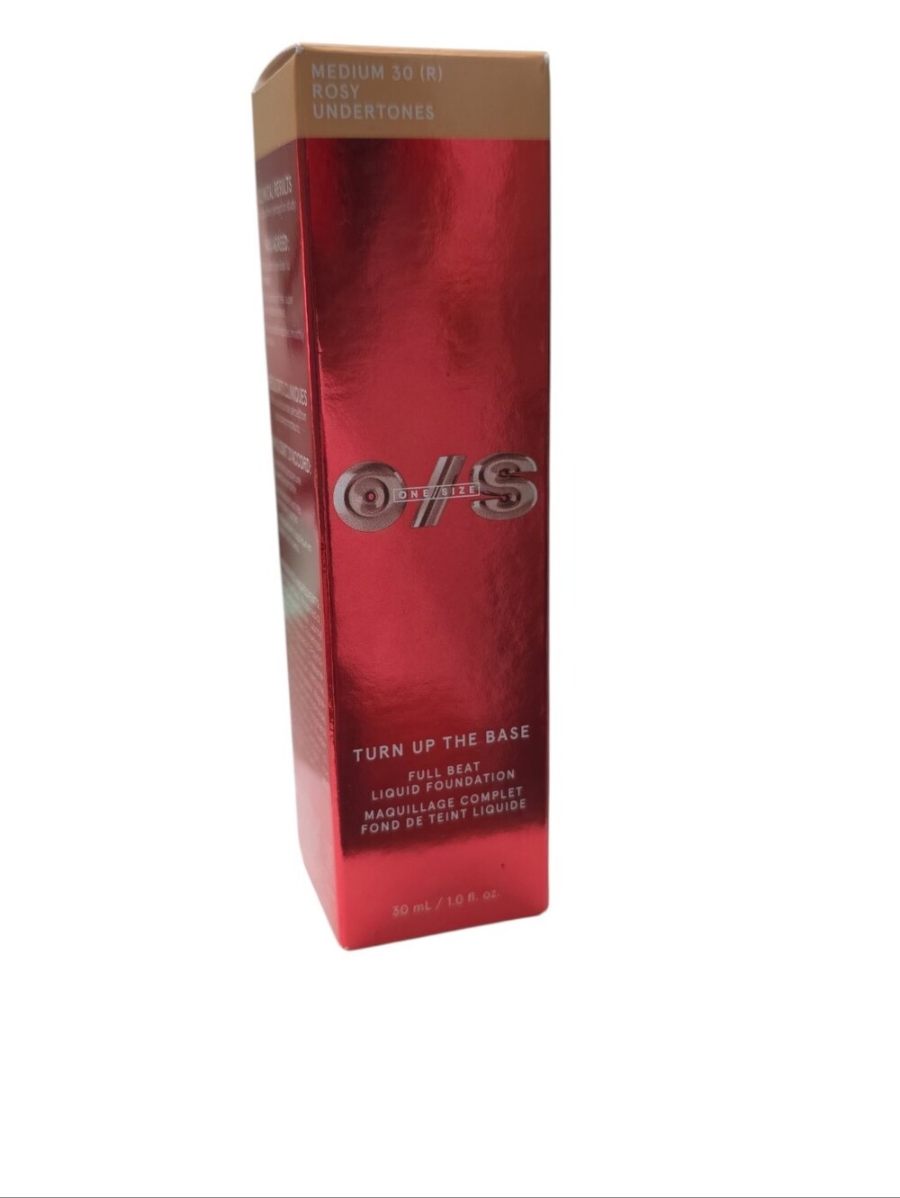 O/S Turn Up The Base Full Beat Liquid Foundation - Medium 30 (Rosy Undertones)